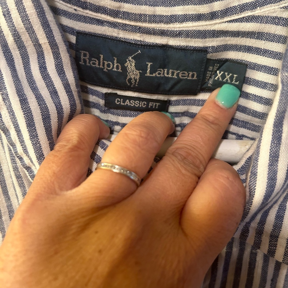 Ralph Lauren button down men’s shirt